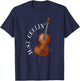 Musical Instrument Cellist Gift Cello T-Shirt - T-Shirt | Navy