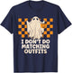 I Don't Do Matching Outfits Matching Couple Halloween T-Shirt - T-Shirt | Navy