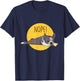 Boston Terrier Dog Shirt Lazy Boston Terrier Mom Dad T-Shirt - T-Shirt | Navy