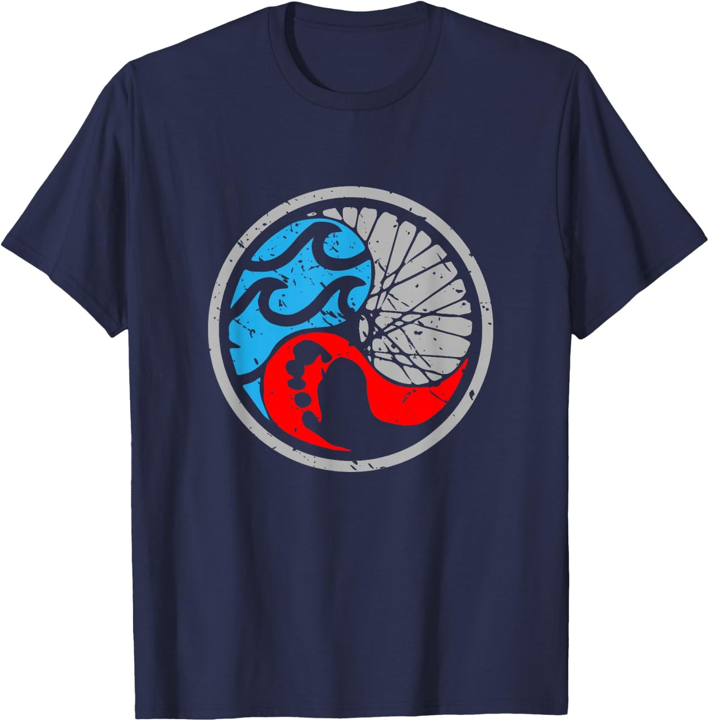 Swim Bike Run Triathlon Hobby Triathlete Gift Triathlon Small T-Shirt - T-Shirt | Navy
