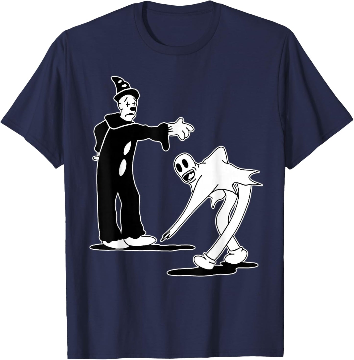Koko the Clown Ghost Magic Dance T-Shirt - T-Shirt | Navy