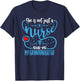 My Granddaughter Is A Nurse Proud Nurse's Grandparent RN LPN T-Shirt - T-Shirt | Navy