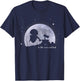 Disney Pixar Wall-E & Eve To The Moon And Back T-Shirt - T-Shirt | Navy