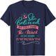 So She Became A CNA Instructor T-Shirt - T-Shirt | Navy