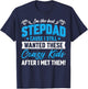 I'm The Best Stepdad Family Fathers Day T-Shirt - T-Shirt | Navy