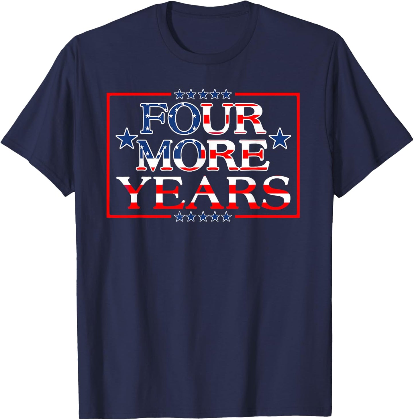4 More Years Pro Trump POTUS 45 T-Shirt - T-Shirt | Navy