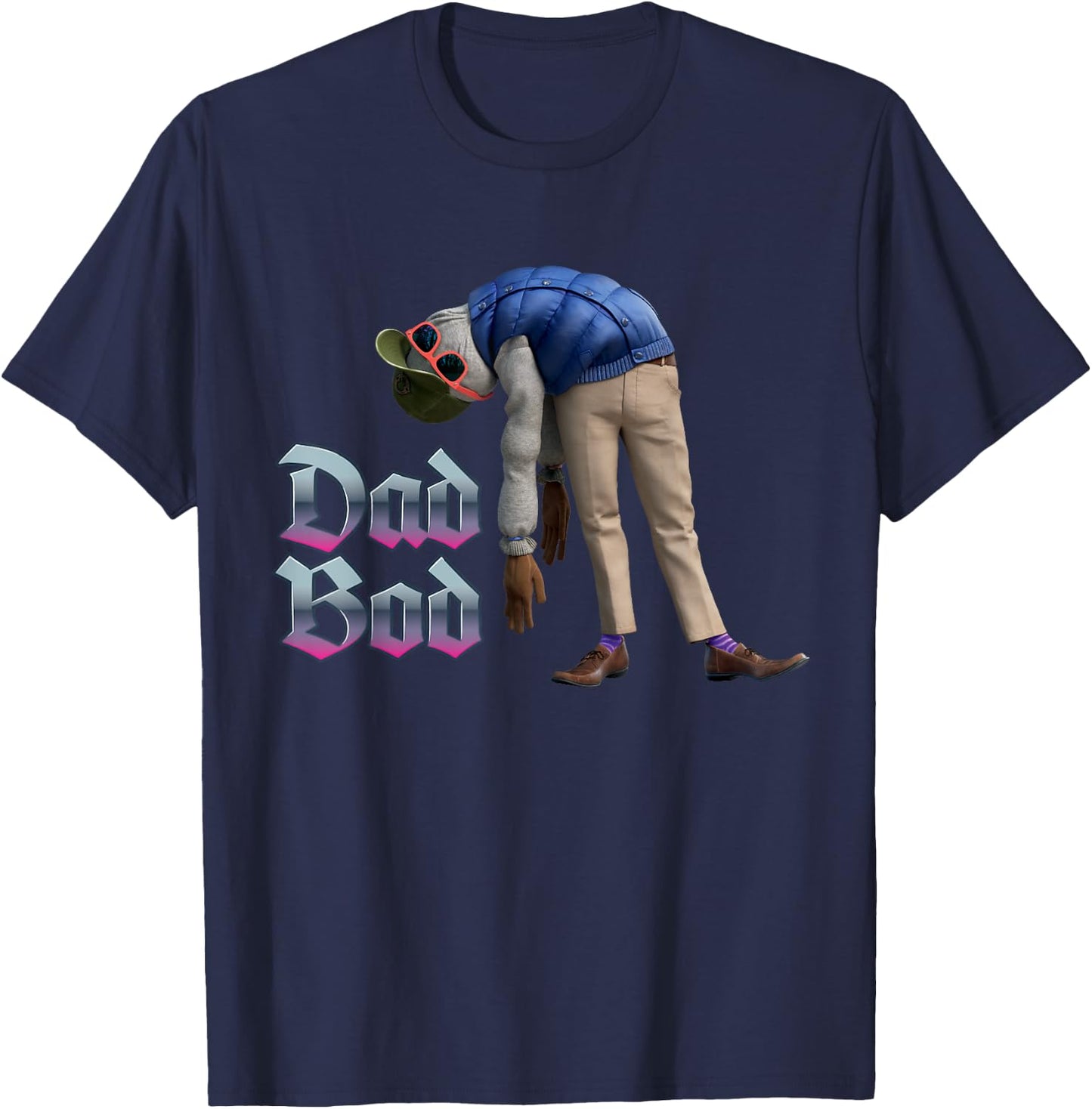 Disney and Pixar's Onward Dad Bod T-Shirt - T-Shirt | Navy