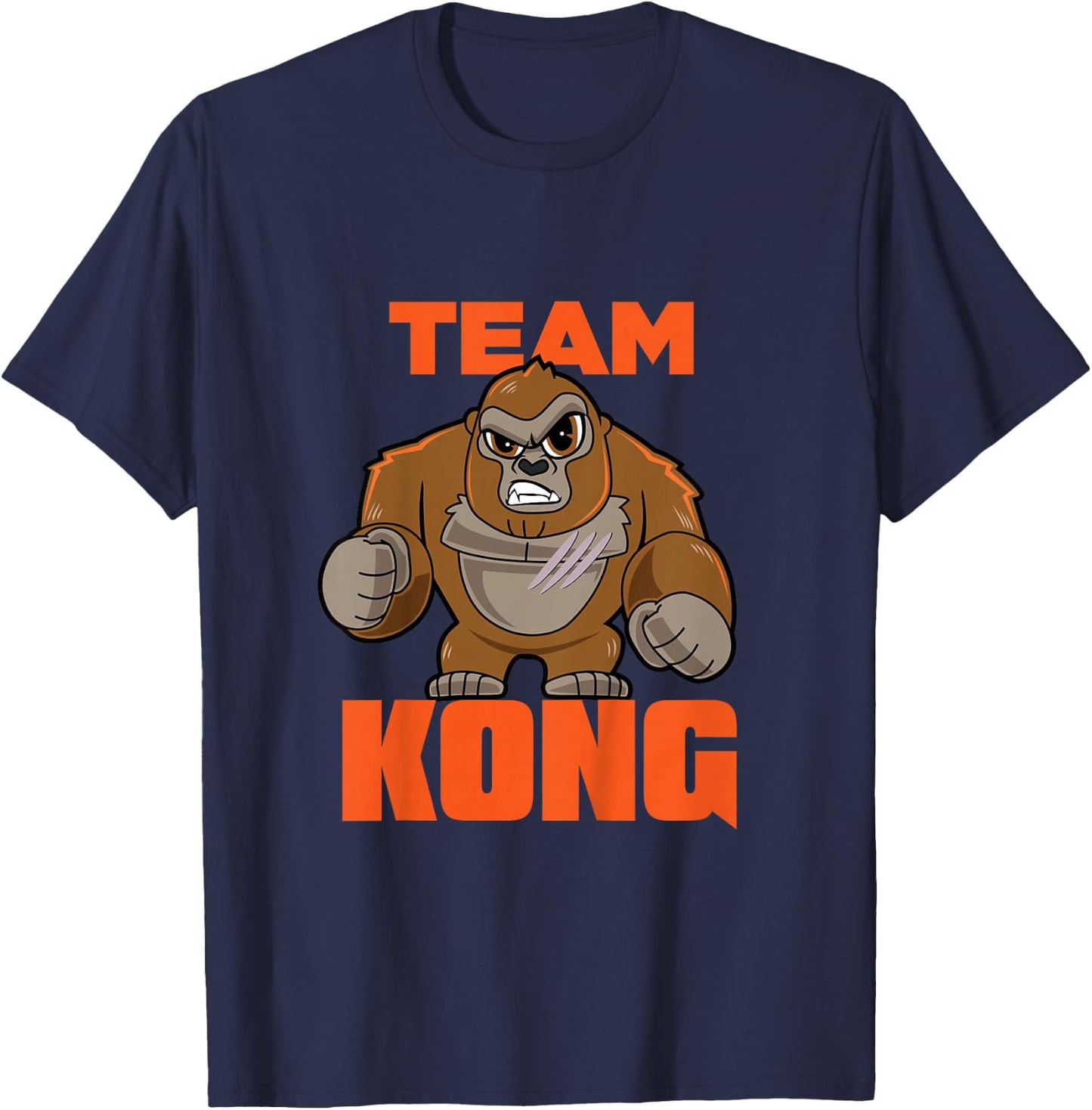 Godzilla vs Kong Official Team Kong Cute T-Shirt - T-Shirt | Navy