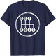 Detroit Stick Shift design T-Shirt - T-Shirt | Navy