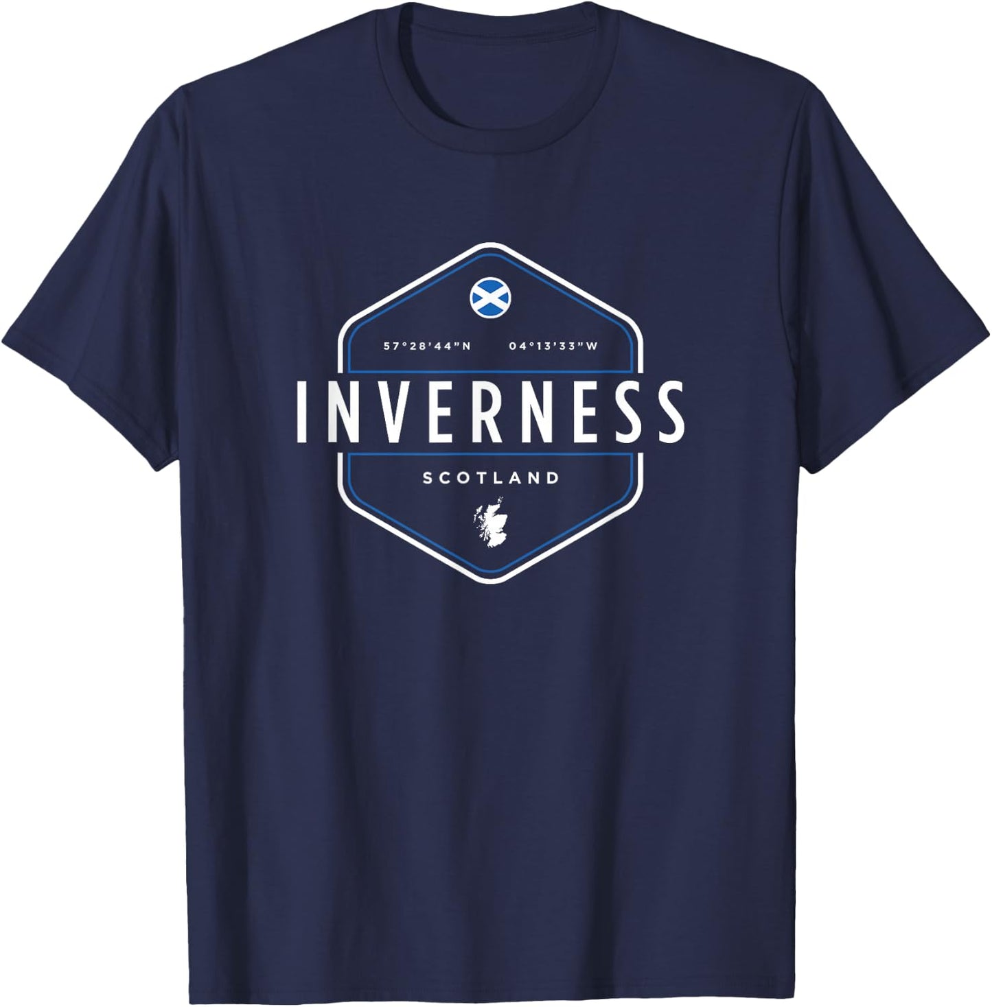 Inverness Scotland T-Shirt - T-Shirt | Navy