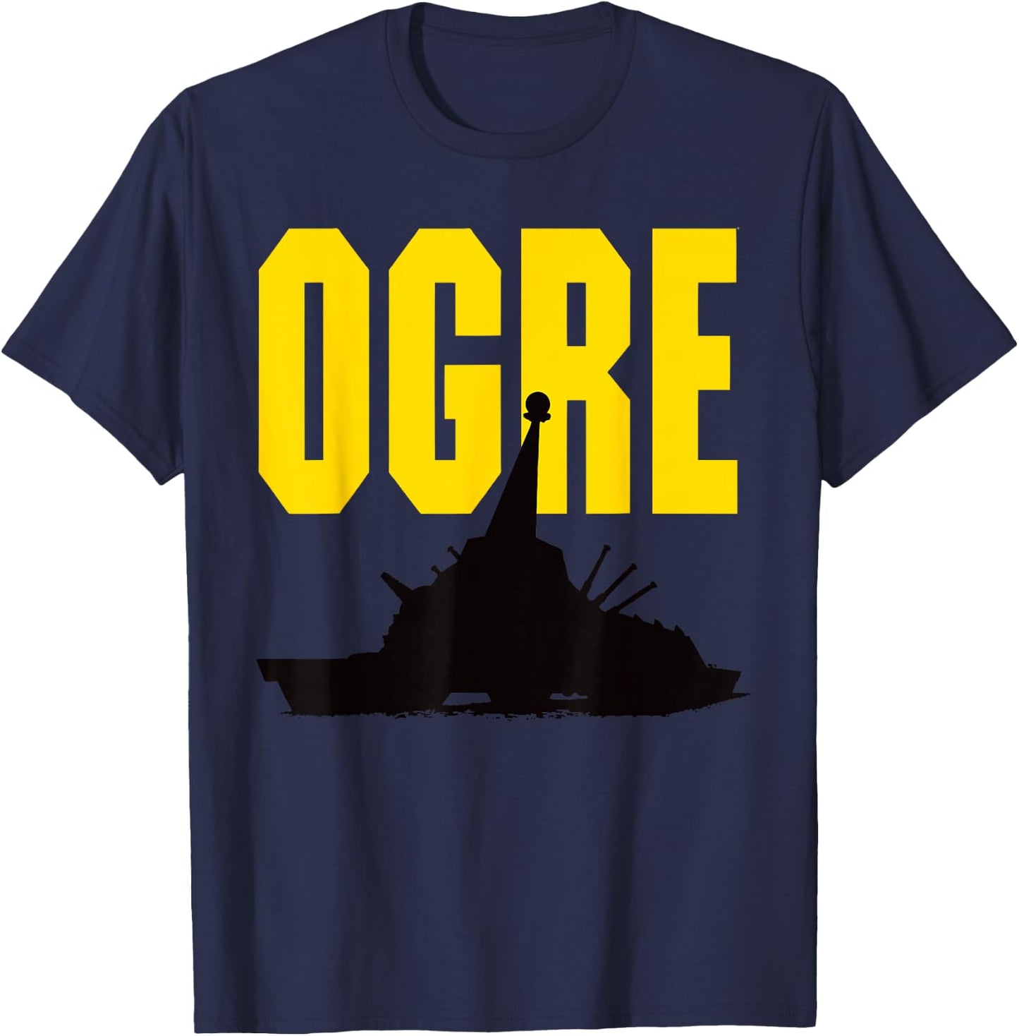 Classic OGRE Silhouette T-Shirt - T-Shirt | Navy