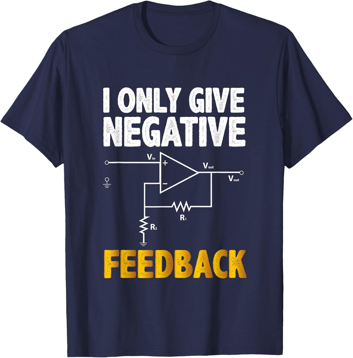 Electrical Engineer Funny Shirt Electrical Engineering T-Shirt - T-Shirt | Navy