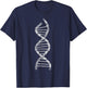Cycling DNA Bicycle Chain Funny Mountain Bike Lovers Biker , Small, Black T-Shirt - T-Shirt | Navy