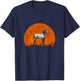 Appaloosa Retro Appaloosa Horse Riding T-Shirt - T-Shirt | Navy