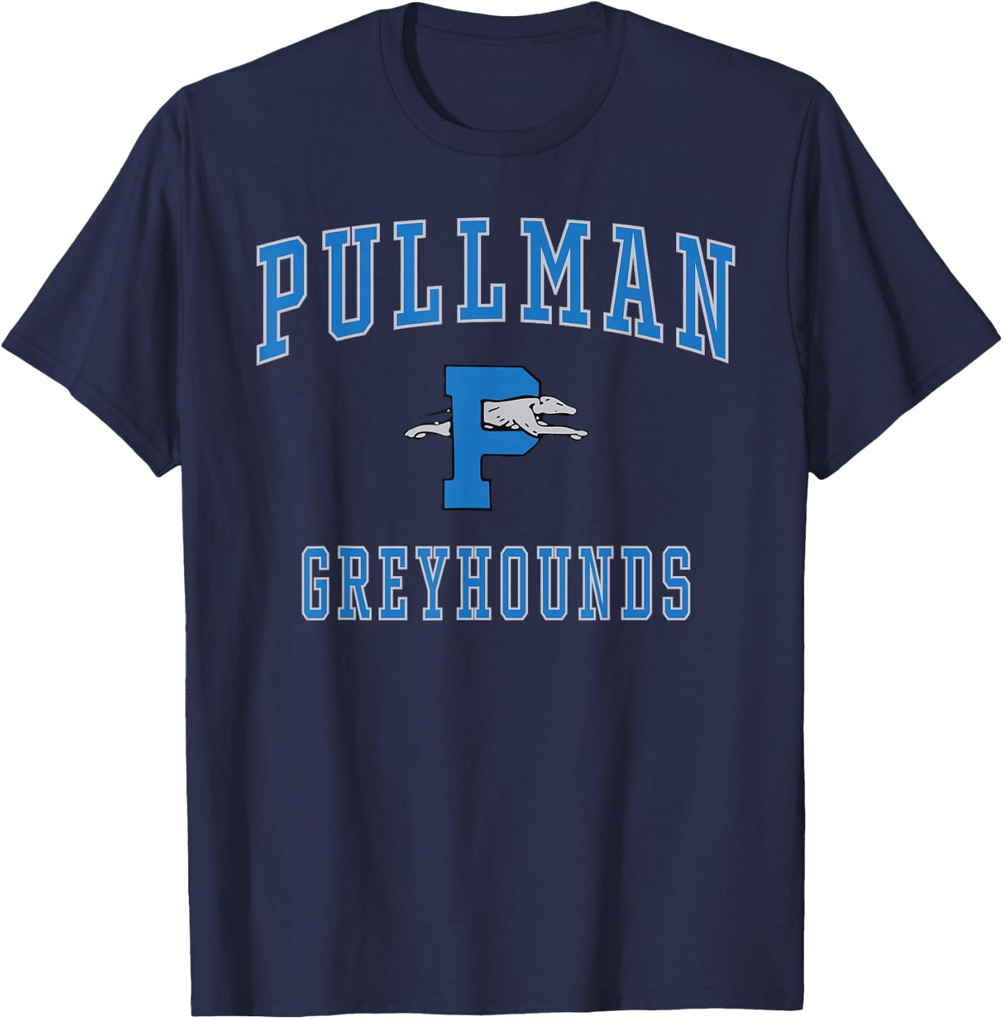 Pullman High School Greyhounds T-Shirt - T-Shirt | Navy