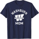 Washburn University Ichabods Arched Mom T-Shirt - T-Shirt | Navy