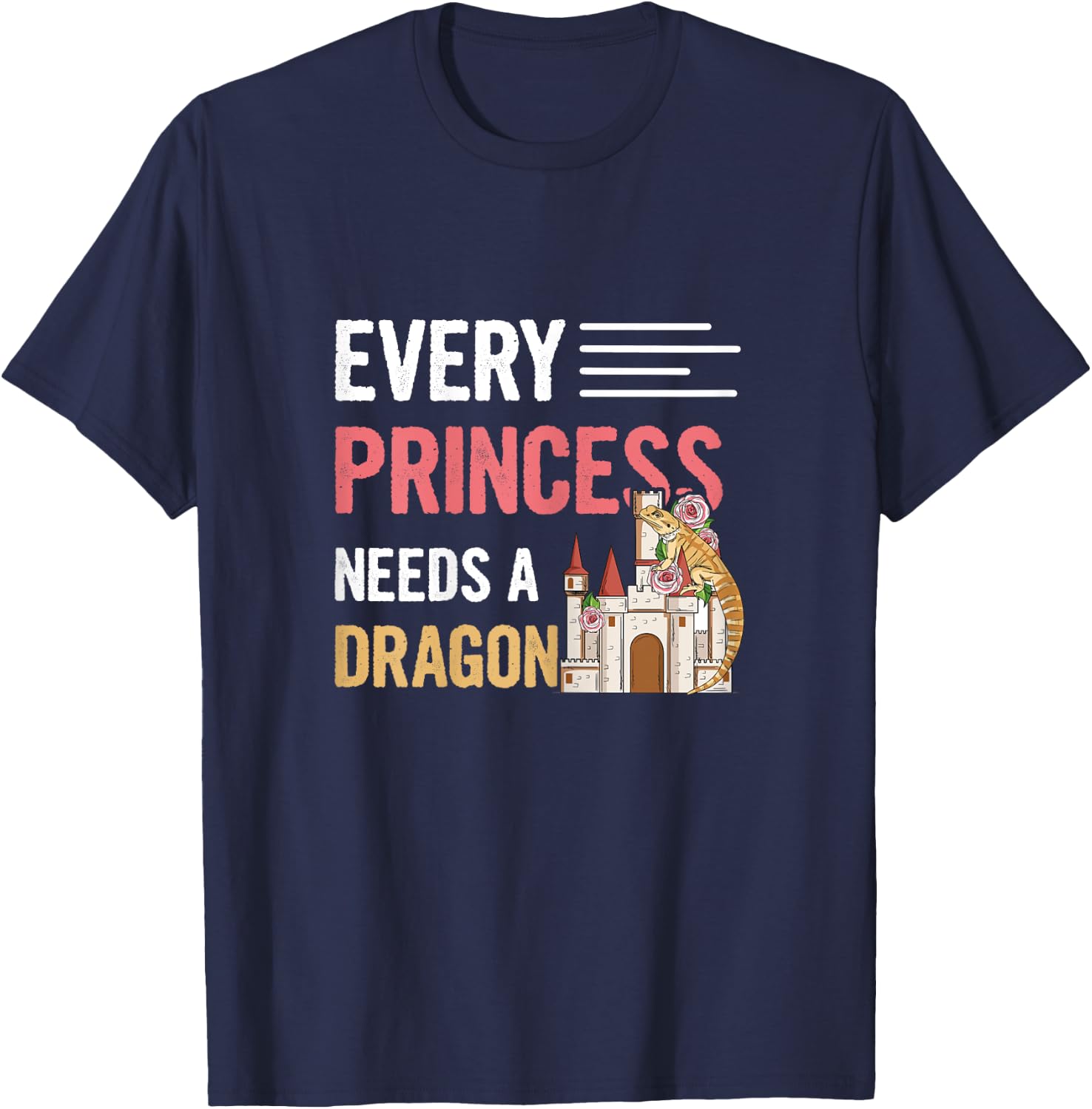 Bearded Dragon Quote for a Reptile Breeder Girl T-Shirt - T-Shirt | Navy