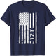 12T Technical Engineer Vintage American Flag Men T-Shirt - T-Shirt | Navy