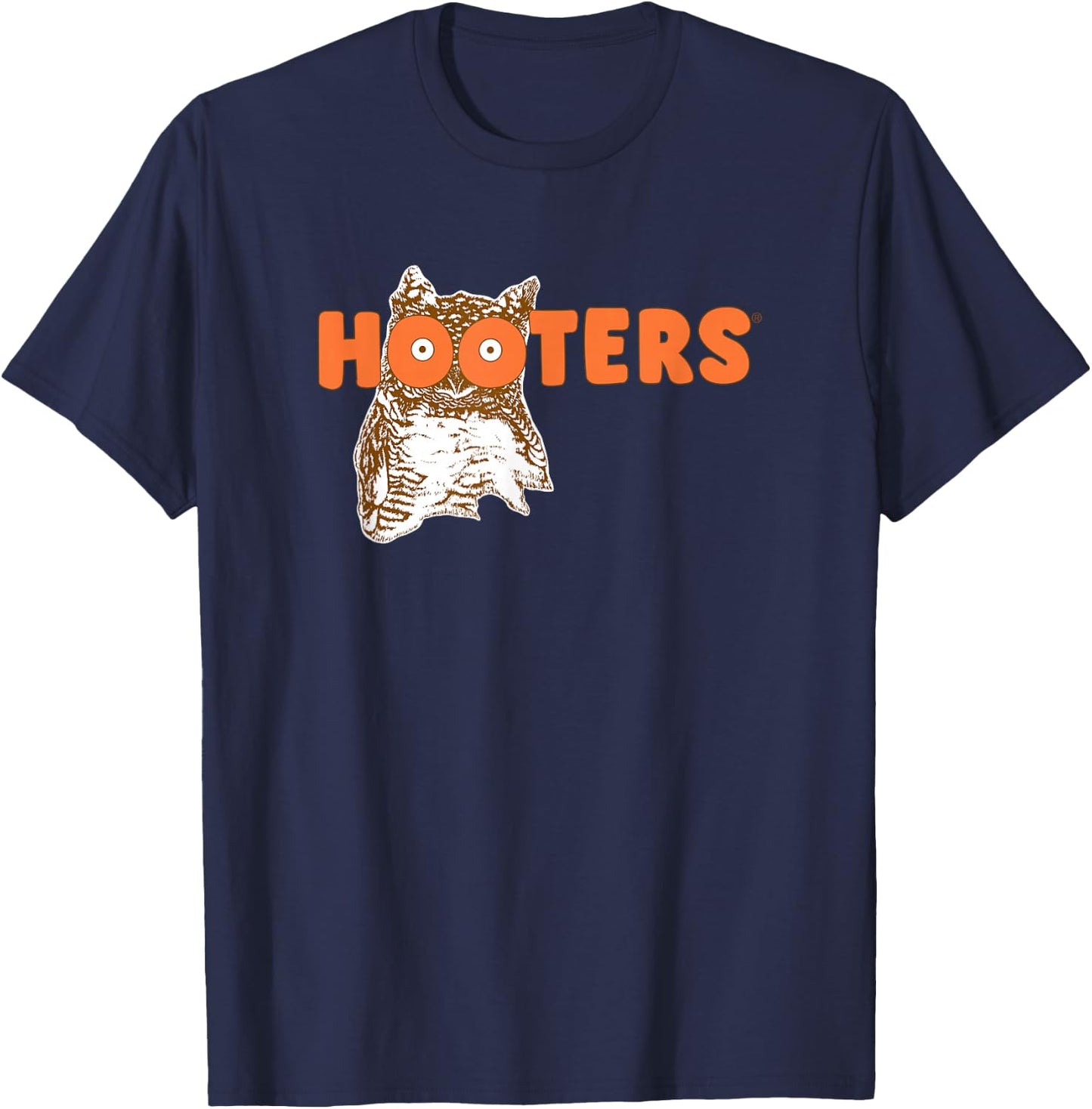 Hooters Retro Logo T-Shirt - T-Shirt | Navy