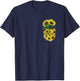 Blossom Yellow Flower Florist Floral Cute Pocket Sunflower T-Shirt - T-Shirt | Navy