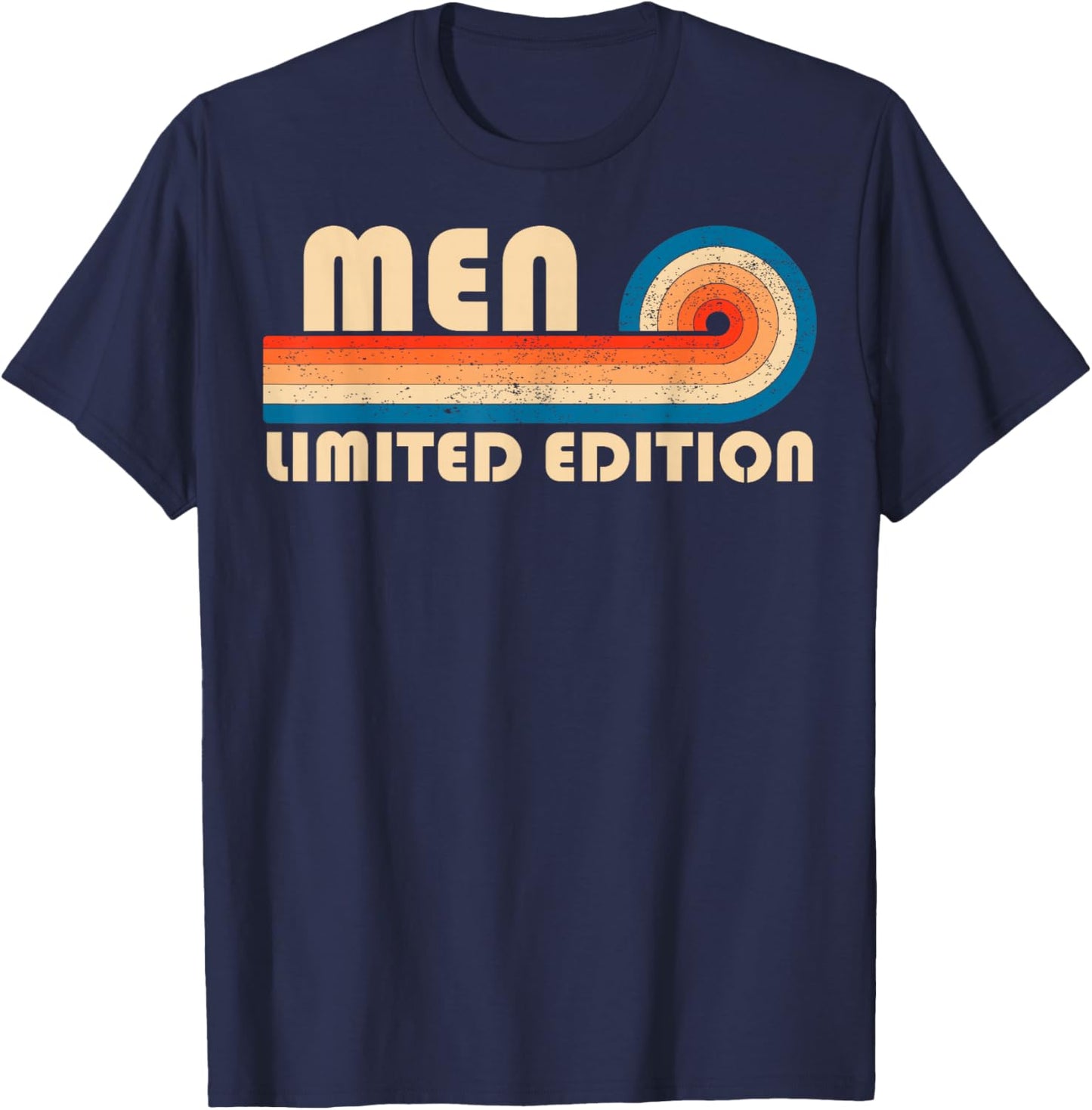 MEN Surname Retro Vintage 80s 90s Birthday Reunion T-Shirt - T-Shirt | Navy