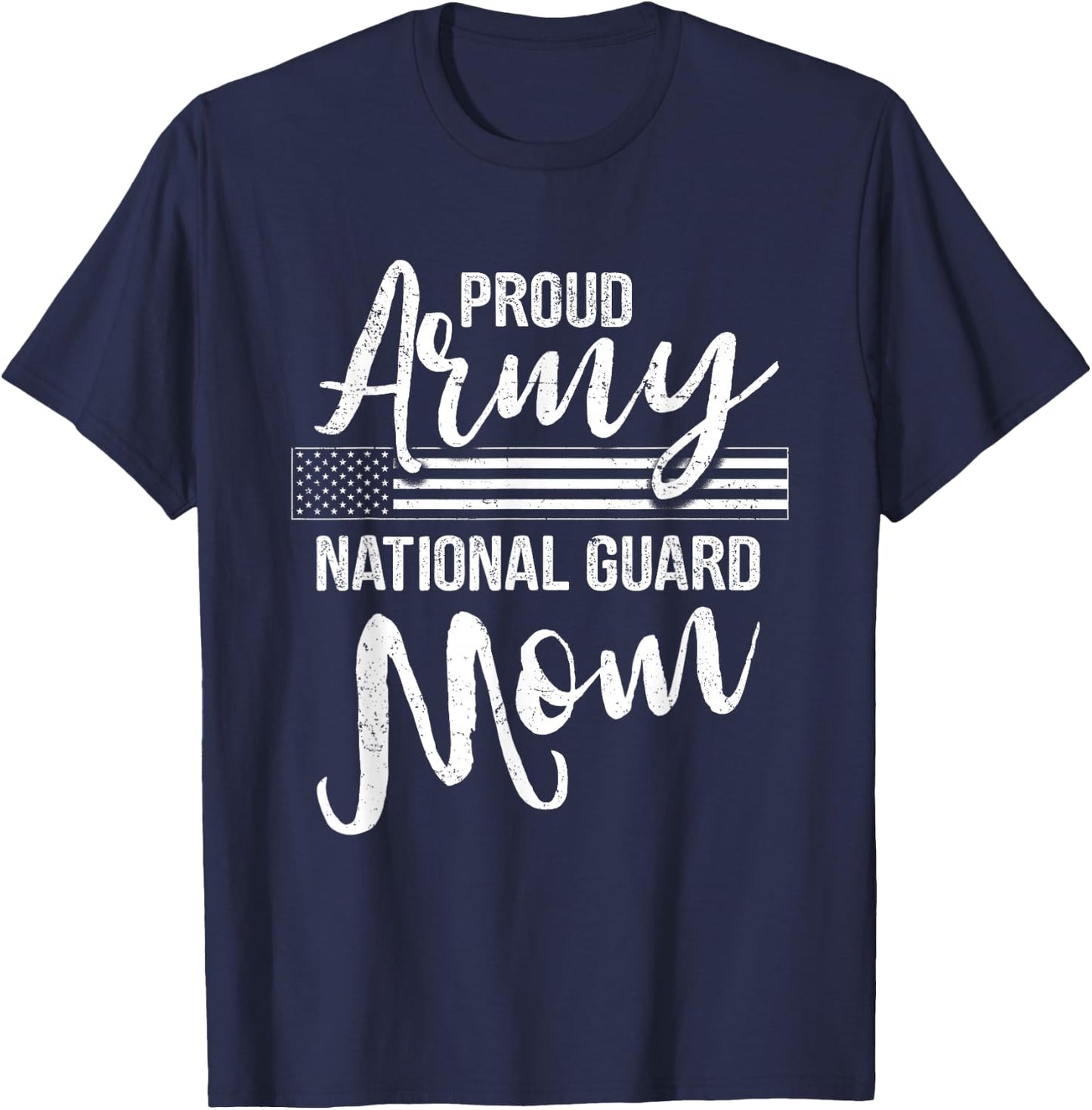 Military Mom - Army Gifts - Proud Army National Guard Mom T-Shirt - T-Shirt | Navy