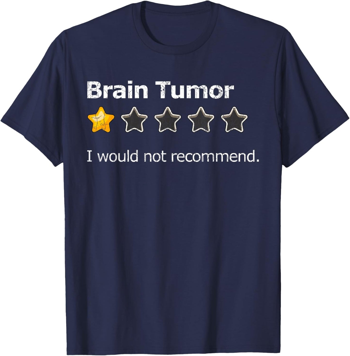 Brain Cancer Brain Cancer T-Shirt - T-Shirt | Navy