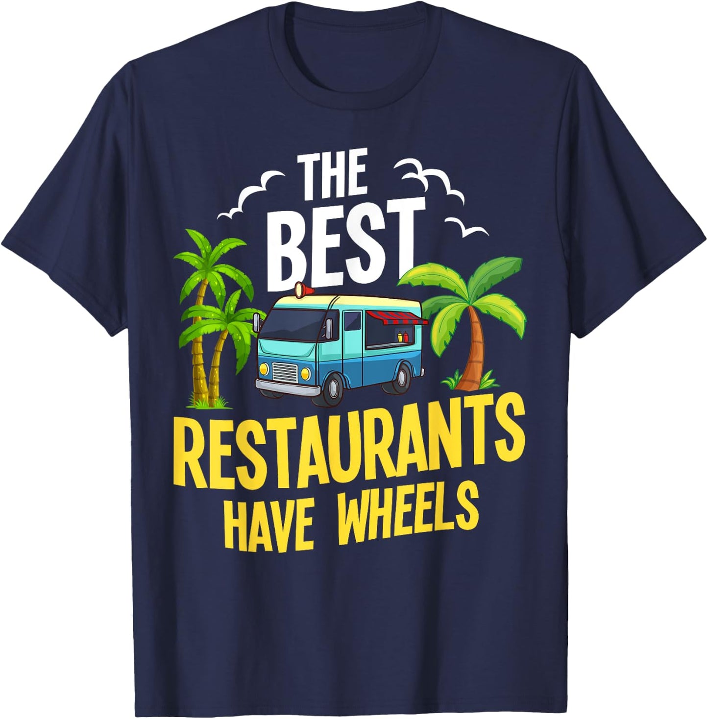 Food Truck Taco Truck Mexican Food T-Shirt - T-Shirt | Navy