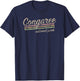 Congaree National Park Retro Vintage T-Shirt - T-Shirt | Navy