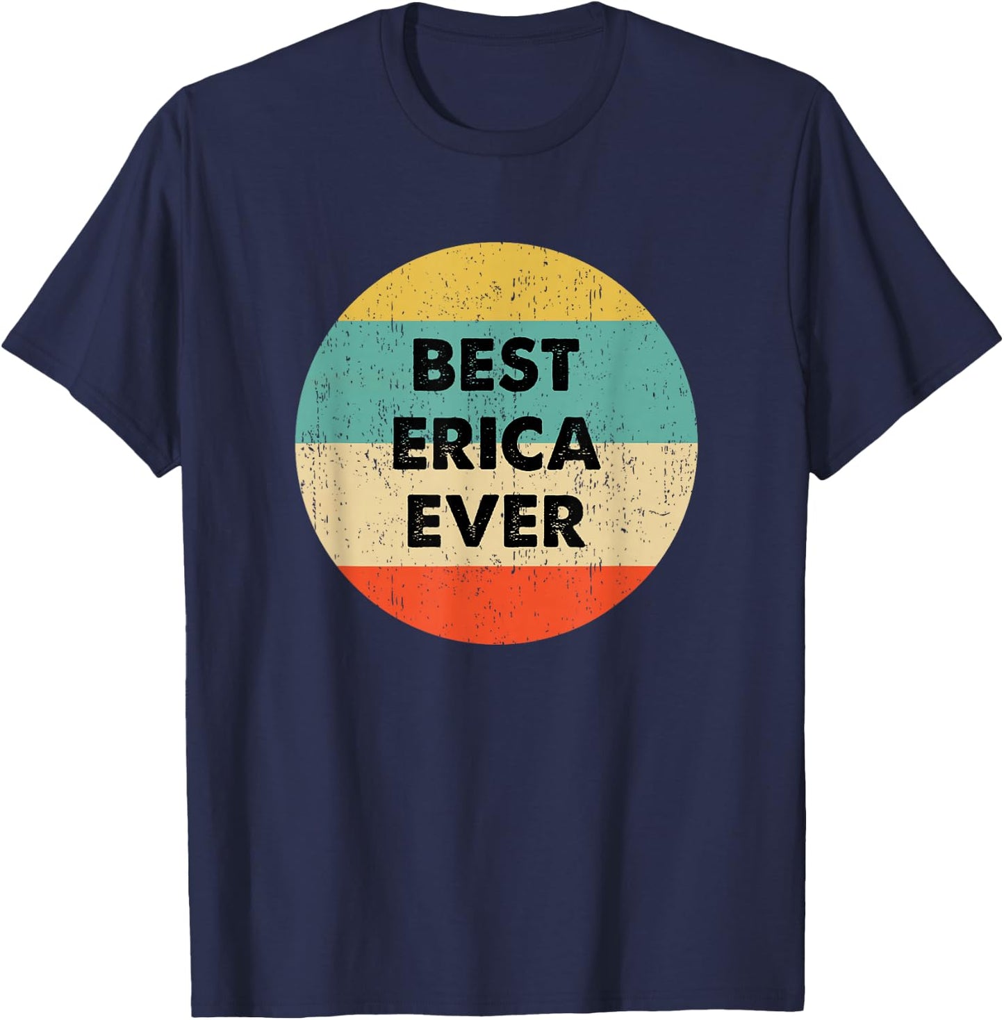 Erica Name T-Shirt - T-Shirt | Navy