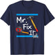 Mr. Fix It - Fixer Upper Tools T-Shirt - T-Shirt | Navy