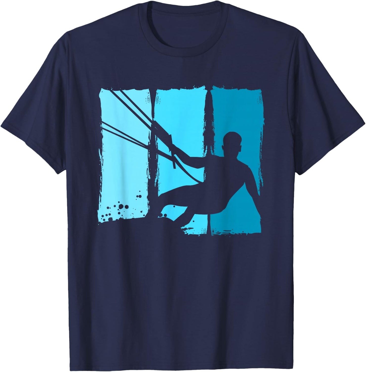 Kitesurf Board Trainer Kite Kiteboarding Kitesurfing T-Shirt - T-Shirt | Navy