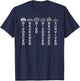 Six Queens Crowns - Six: The Musical T-Shirt - T-Shirt | Navy