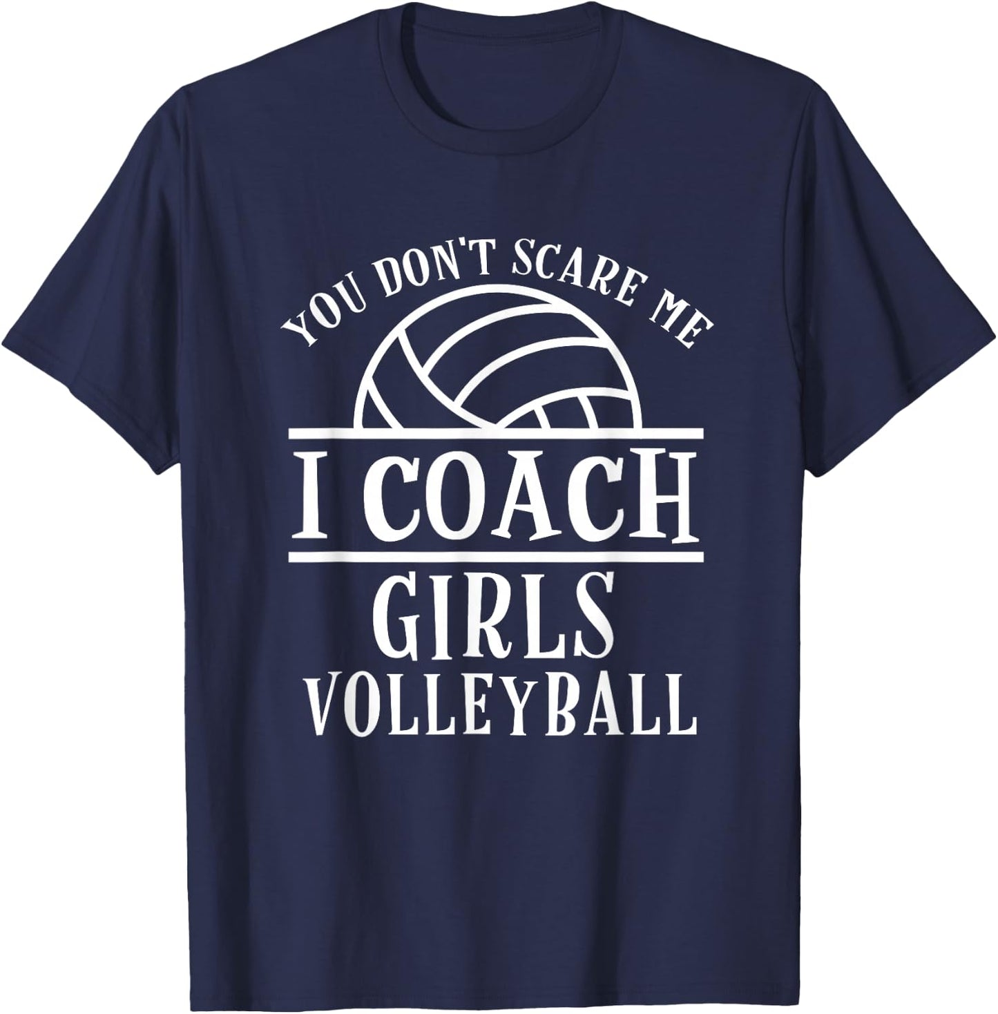 Funny Volleyball Coach T-Shirt - T-Shirt | Navy