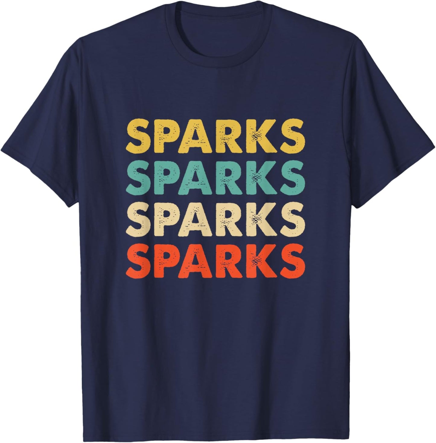 Sparks T-Shirt - T-Shirt | Navy