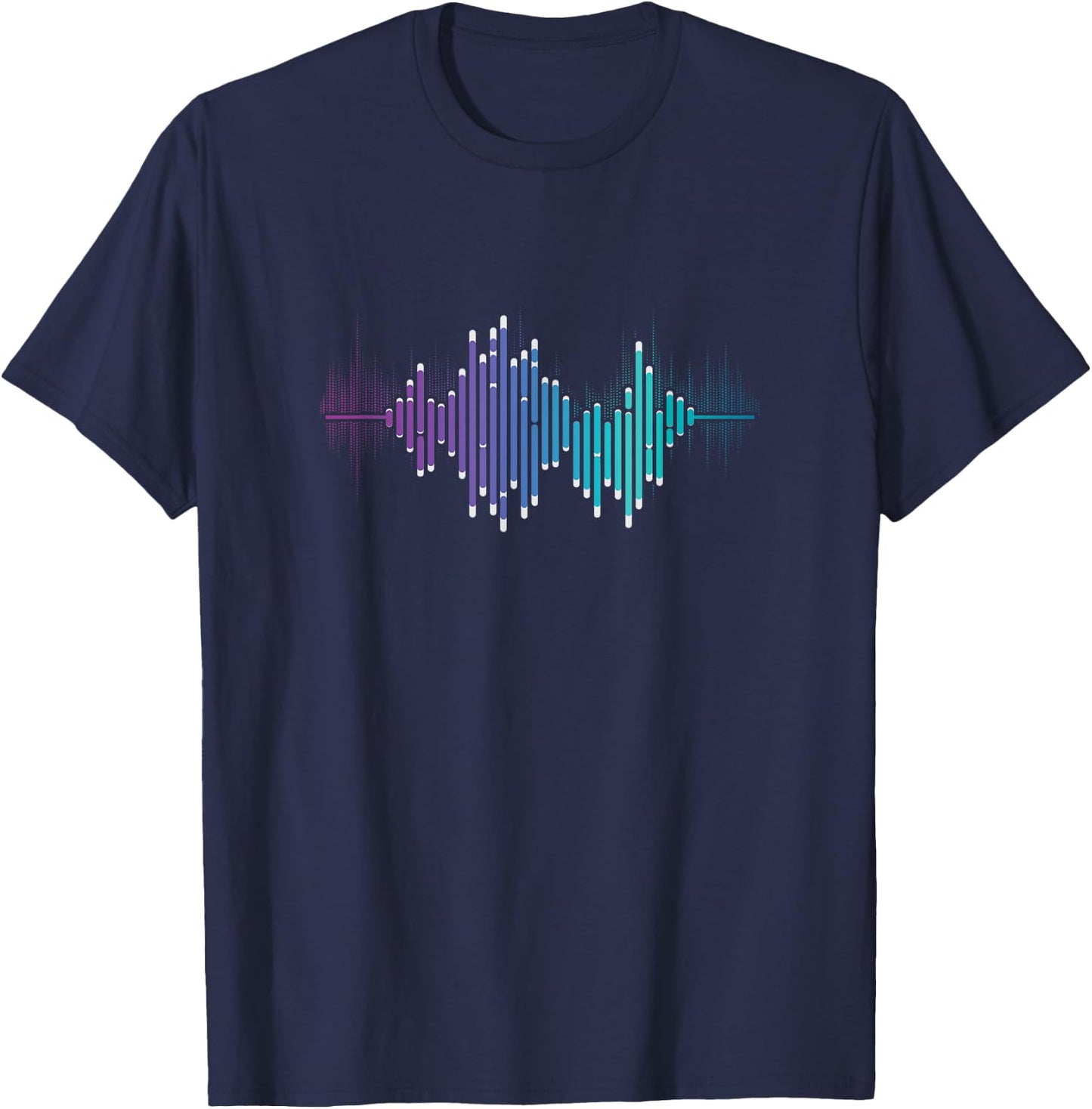 Sound Engineer Audio Music Equalizer Audio Specialist T-Shirt - T-Shirt | Navy