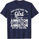 Girl Out Of ANNISTON AL ALABAMA Gift Funny Home Roots USA T-Shirt - T-Shirt | Navy