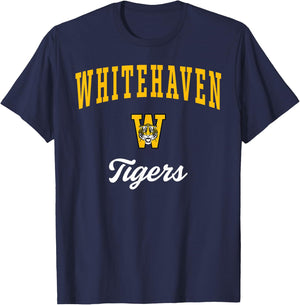 Whitehaven High School Tigers T-Shirt - T-Shirt | Navy