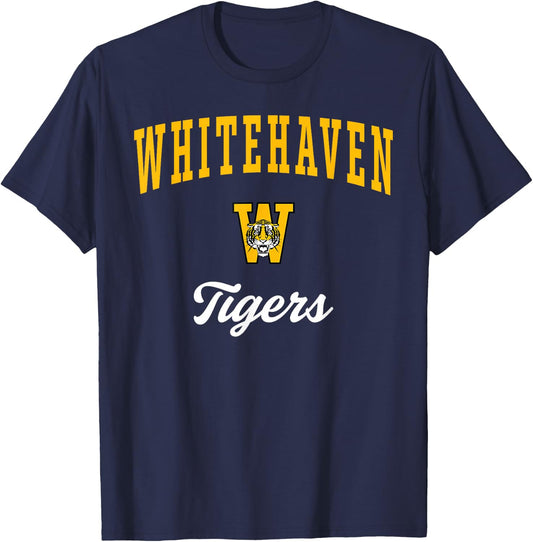 Whitehaven High School Tigers T-Shirt - T-Shirt | Navy