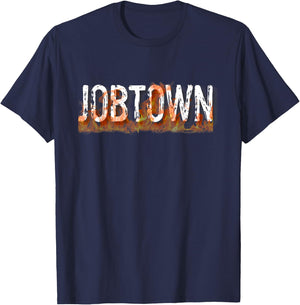 Fully Involved Apparel - Firefighter Jobtown T-Shirt - T-Shirt | Navy