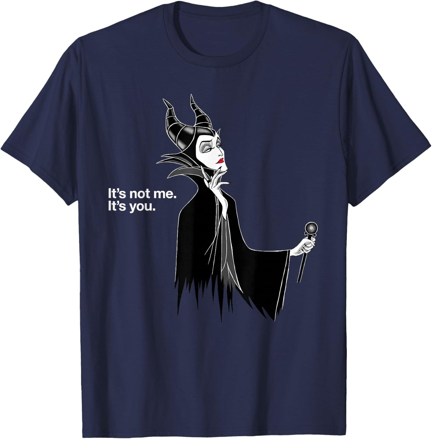 Disney Villains Maleficent It's Not Me It's You T-Shirt - T-Shirt | Navy