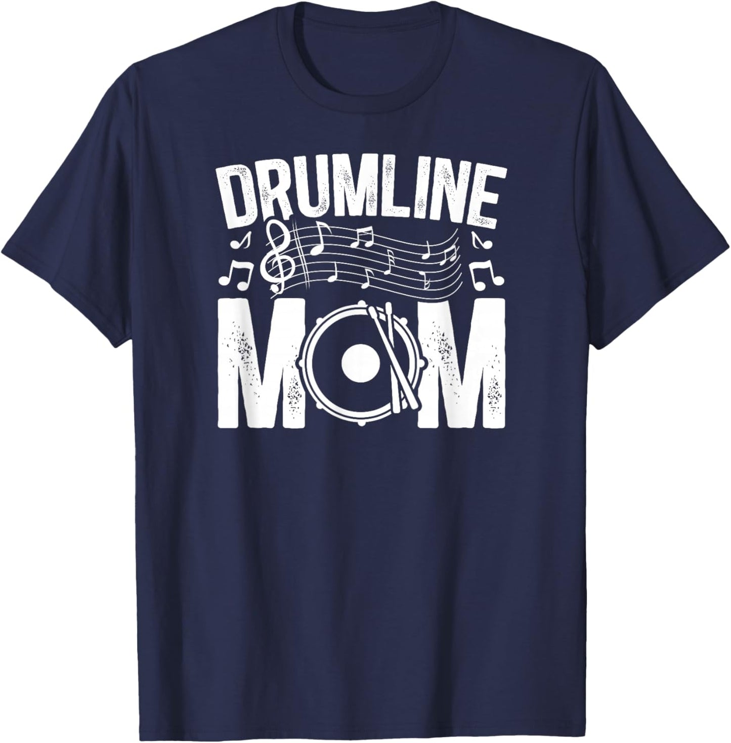Drumline Mom Drumline Mother Drumline Mama T-Shirt - T-Shirt | Navy