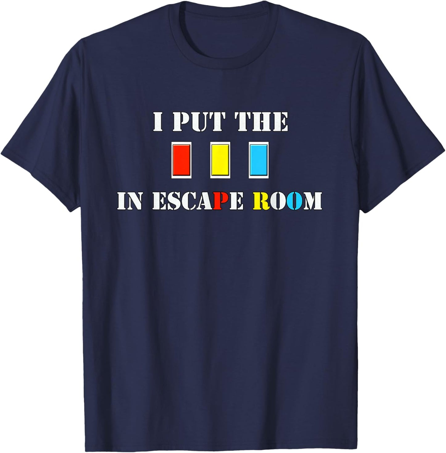 Escape Room Pro T-Shirt - T-Shirt | Navy