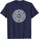 Hecate Wheel Goddess Symbol Magical Spiritual T-Shirt - T-Shirt | Navy