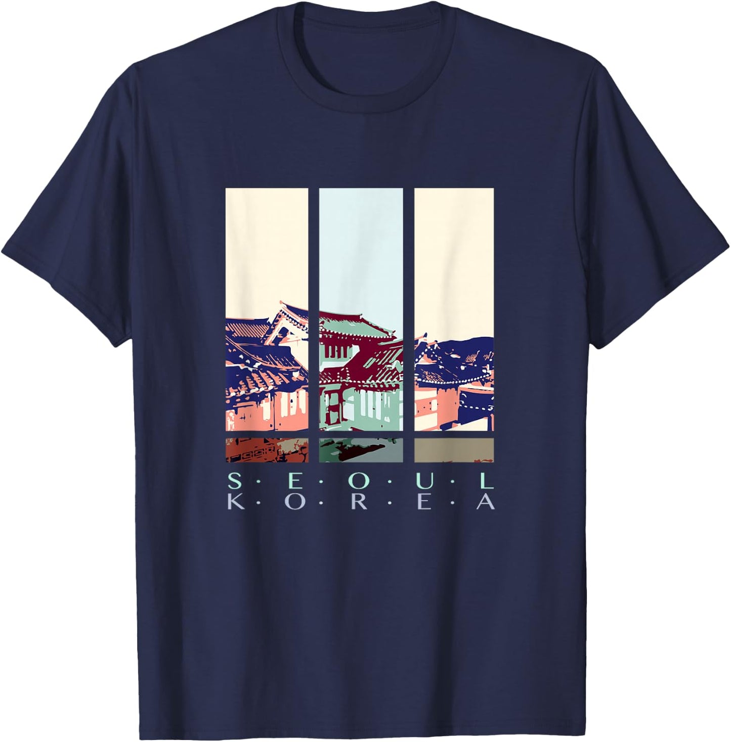 Seoul, Korea T-Shirt - T-Shirt | Navy