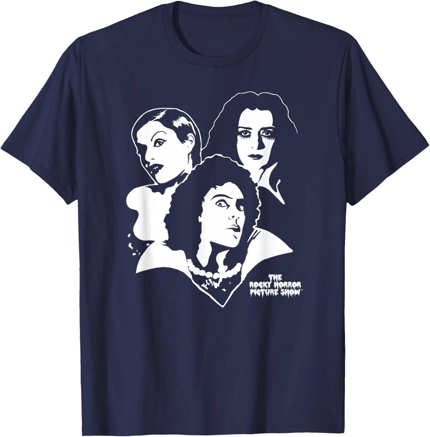 The Rocky Horror Picture Show Trio T-Shirt - T-Shirt | Navy