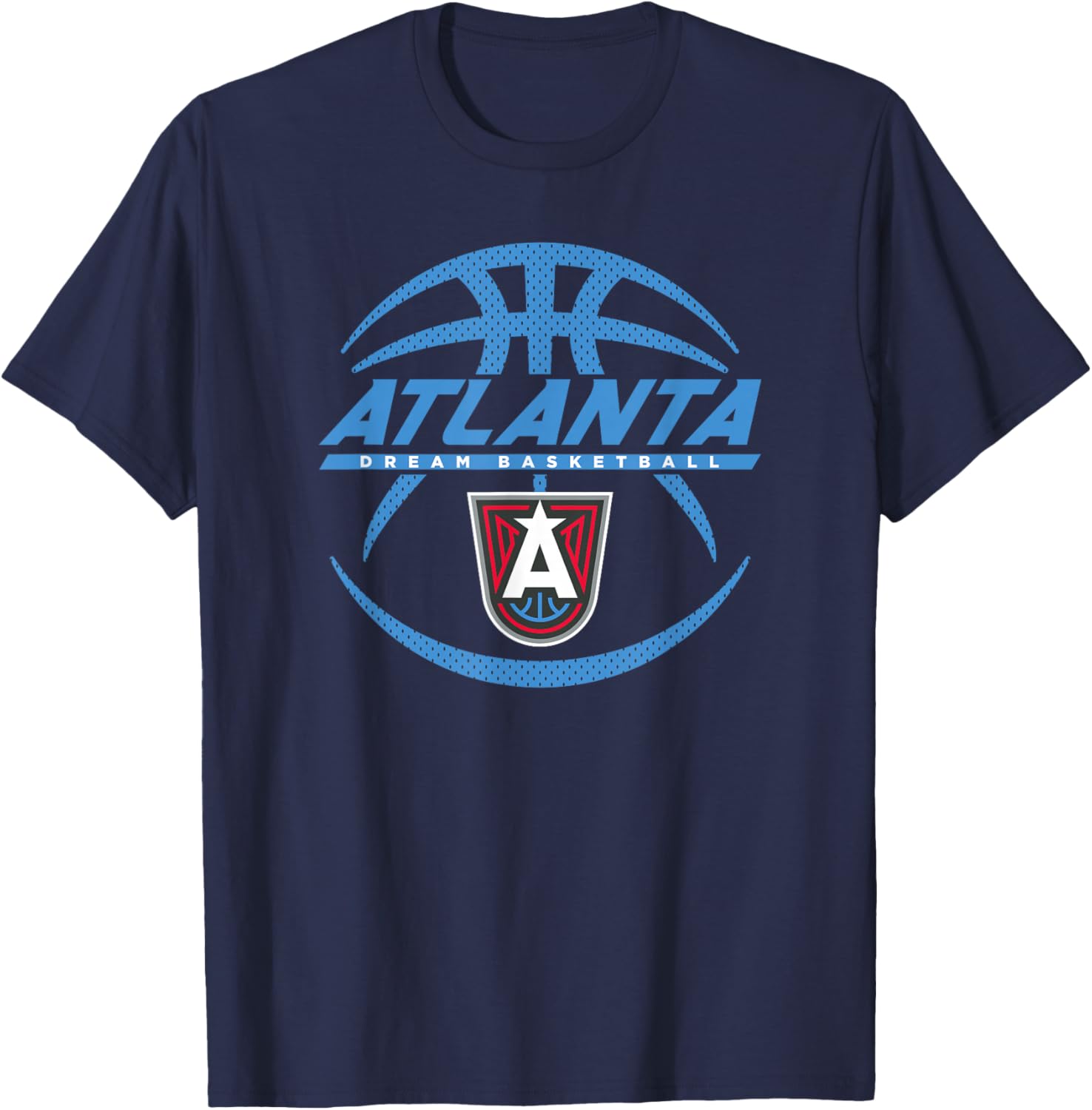WNBA Atlanta Dream The Rock T-Shirt - T-Shirt | Navy