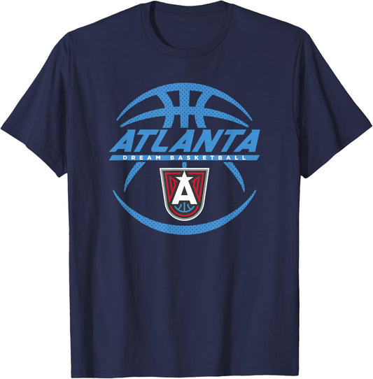 WNBA Atlanta Dream The Rock T-Shirt - T-Shirt | Navy