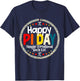 Vintage Retro Happy Pi Day Keepin It Irrational Since 3.14 T-Shirt - T-Shirt | Navy