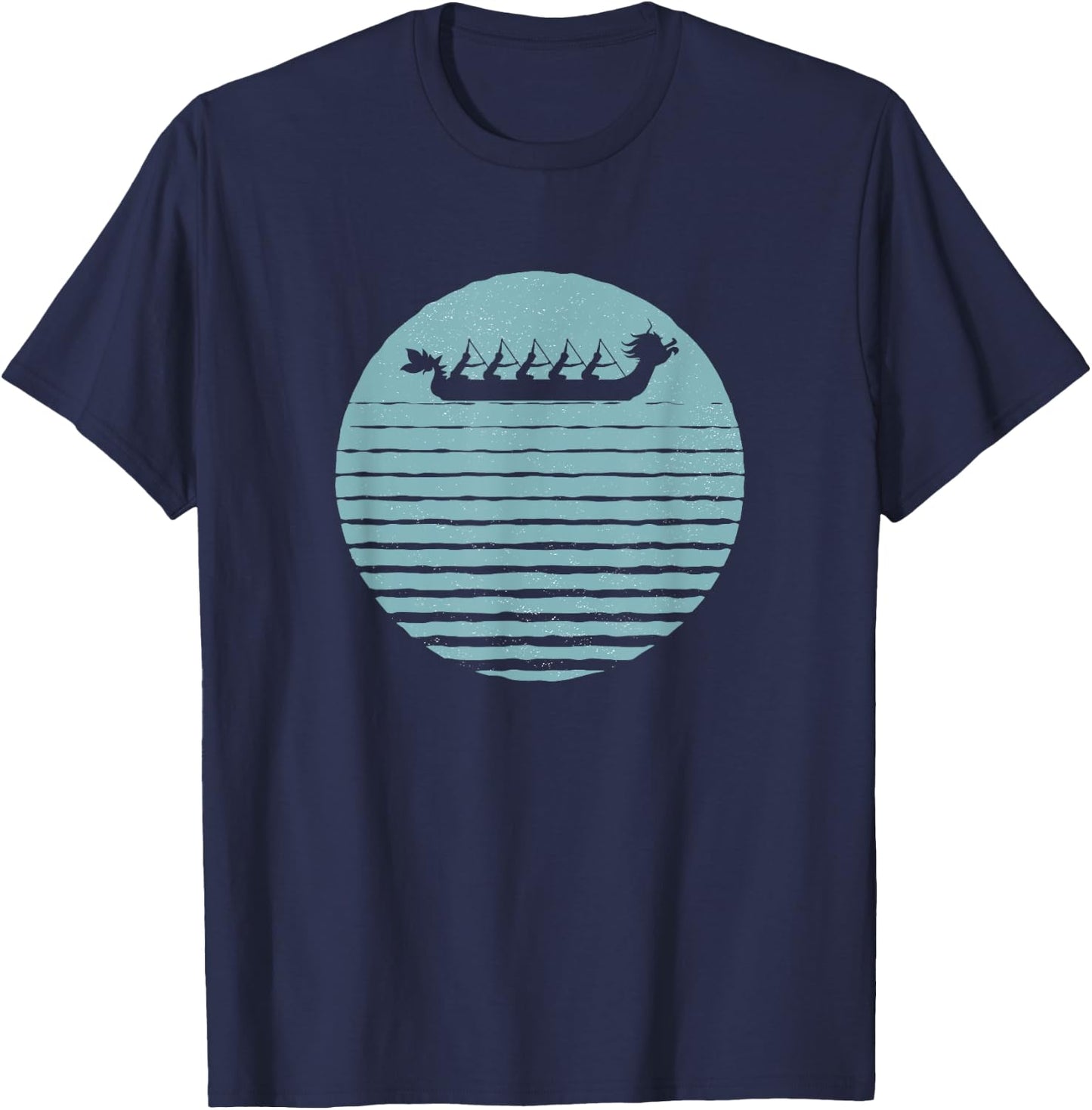 Dragon Boat Graphic T-Shirt - T-Shirt | Navy